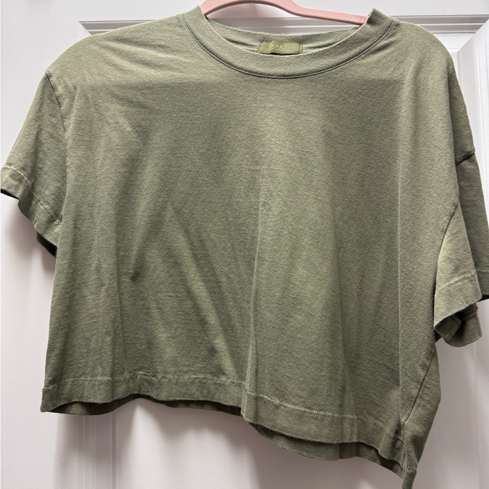 NUUDS Olive Women's Crop Top